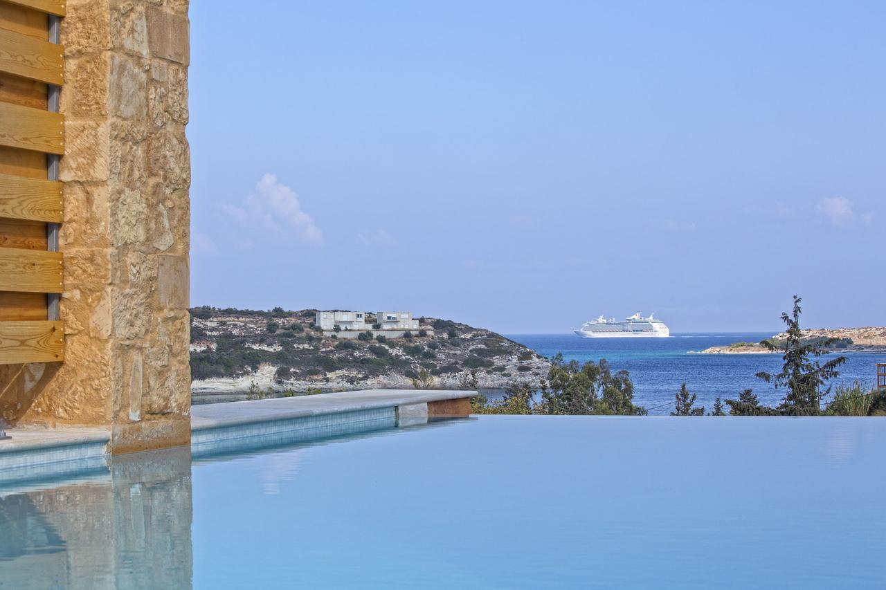 Olea Villas - Infinity Pool, Hot Tub, Sea Views Đảo Marathi Ngoại thất bức ảnh